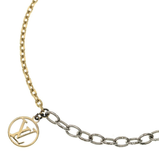 Louis Vuitton Logo Mania Pendant Chain Gold Silver