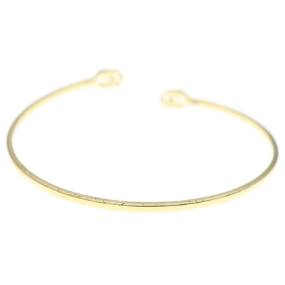 Gucci Double GG Running Diamond Bracelet Bangle Gold — view 2