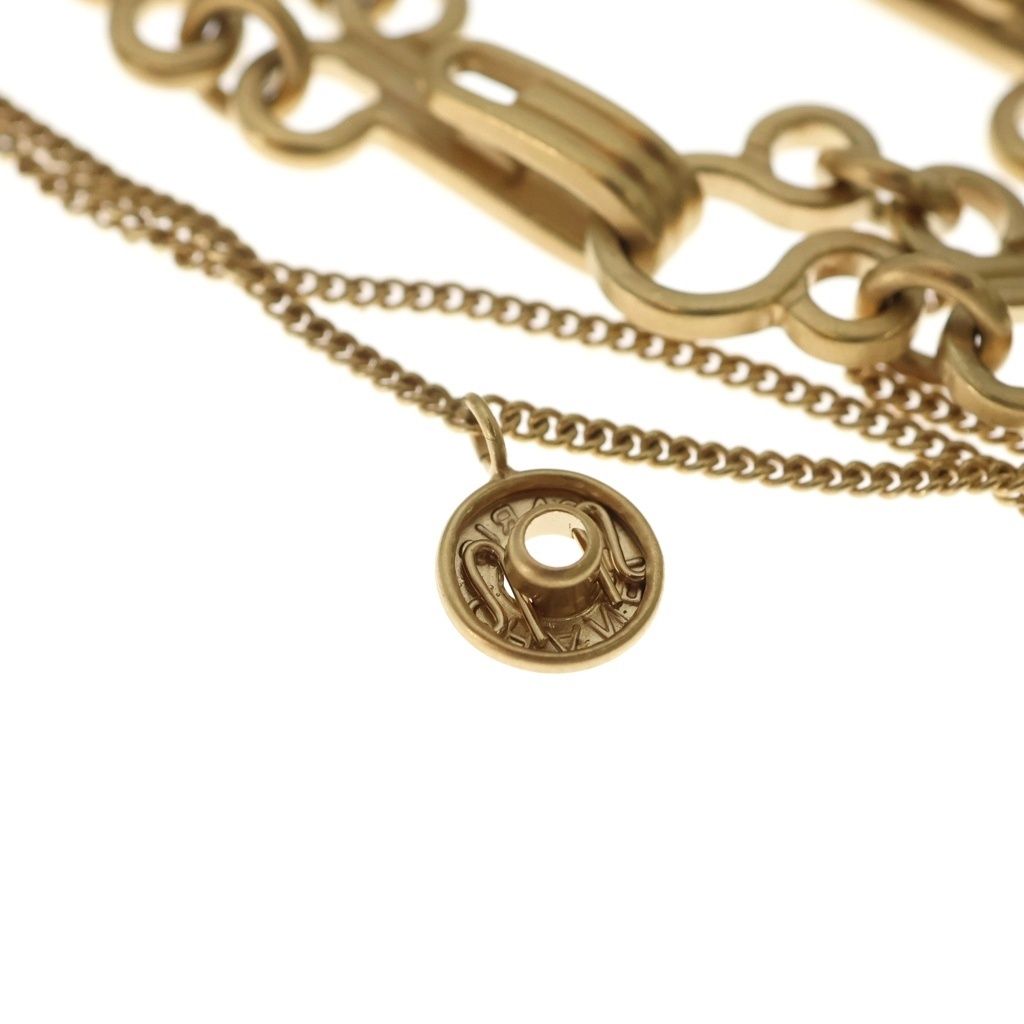 Chanel CC Logo Pendant Chain Gold — view 6