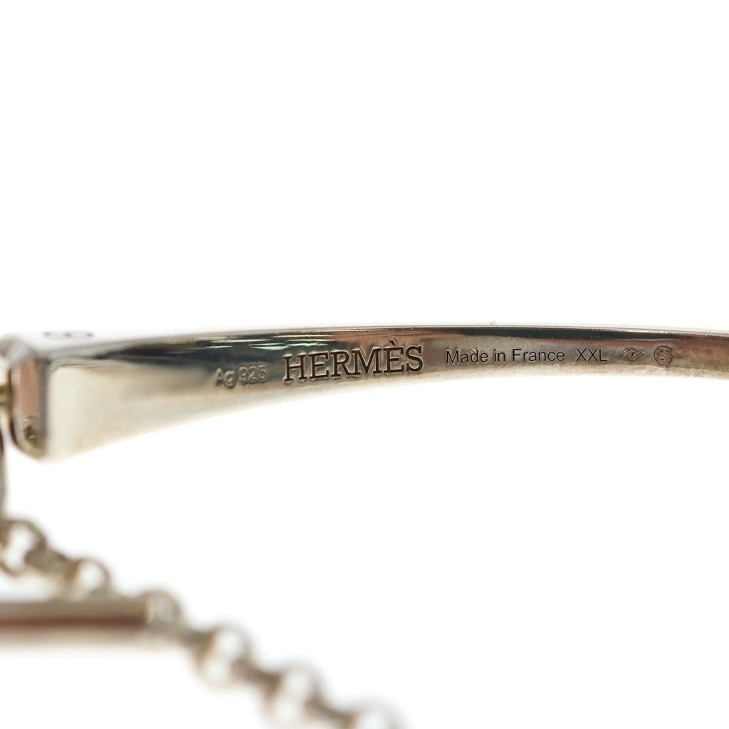 Hermes Cour de Forge Bracelet Chain 925 Sterling Silver — view 5
