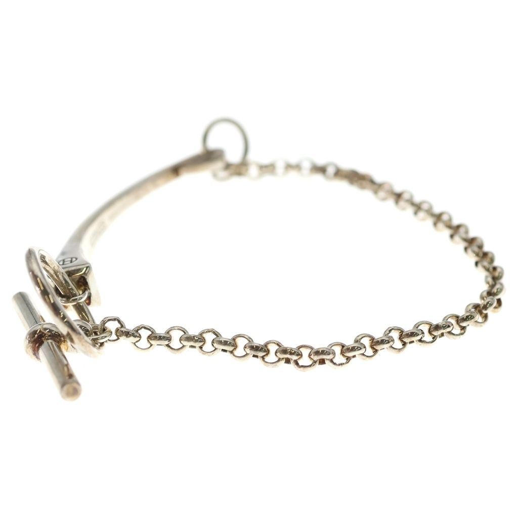 Hermes Cour de Forge Bracelet Chain 925 Sterling Silver — view 4