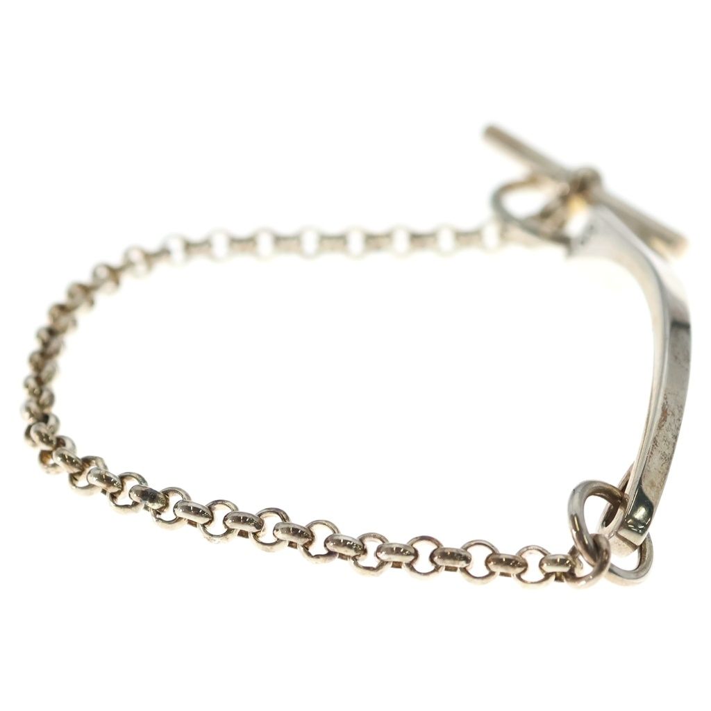 Hermes Cour de Forge Bracelet Chain 925 Sterling Silver — view 3