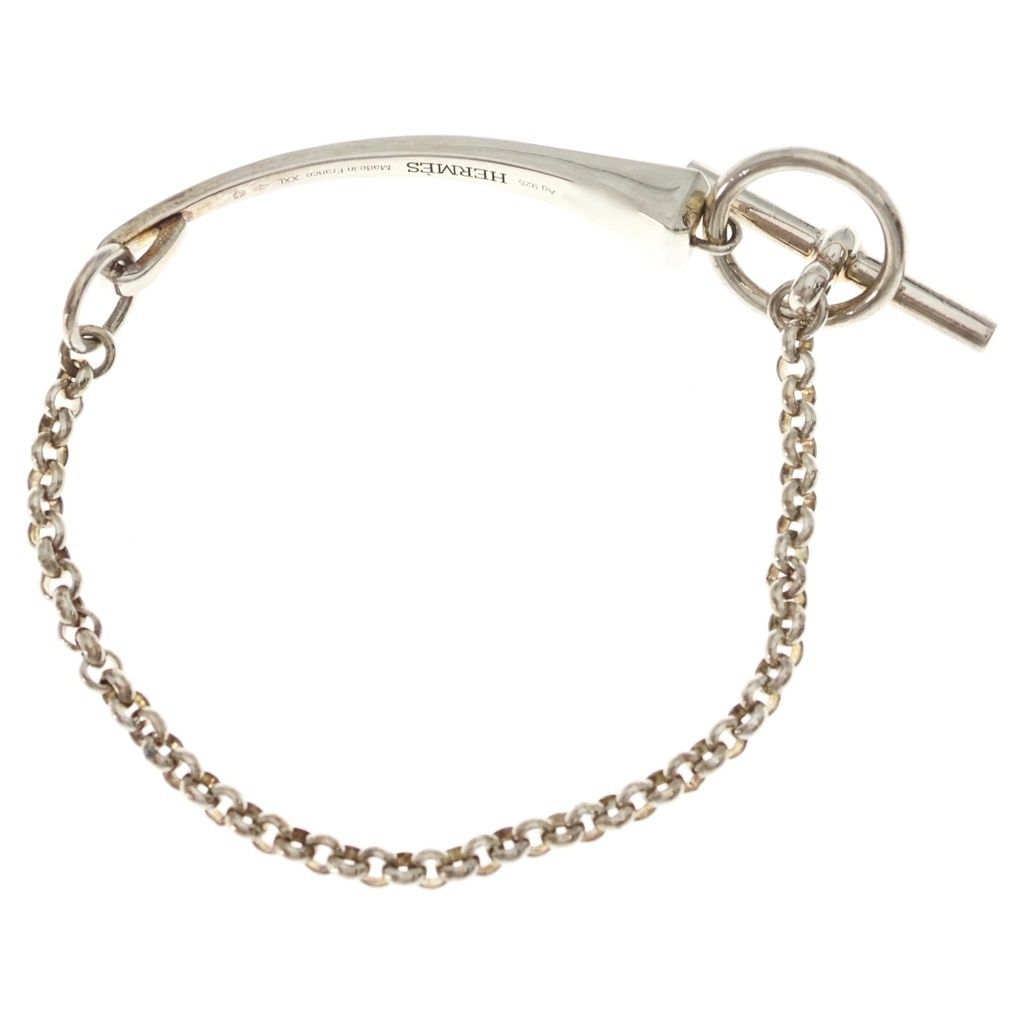 Hermes Cour de Forge Bracelet Chain 925 Sterling Silver — view 2