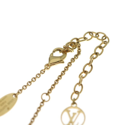 Louis Vuitton Collier LV Twiggy Round Flower Pendant Chain Gold — view 4
