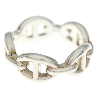 Hermes Shake D'ancre Enchainee Ring Silver — view 4