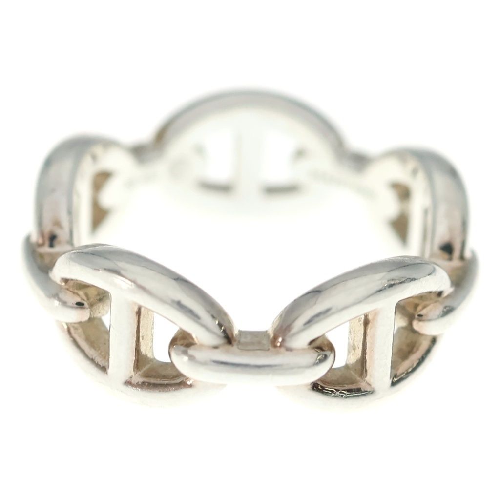 Hermes Shake D'ancre Enchainee Ring Silver — view 2