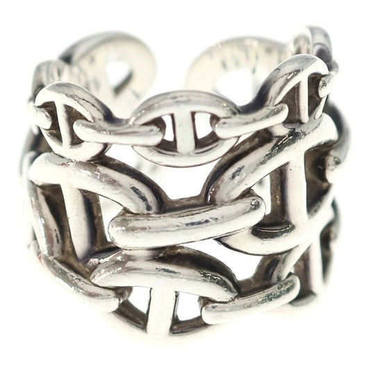 Hermes Chaine D'ancre GM Ring Silver