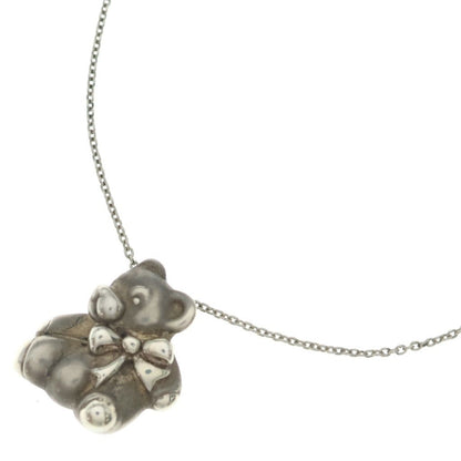 Tiffany & Co Teddy Bear Pendant Silver