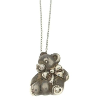 Tiffany & Co Teddy Bear Pendant Silver — view 3