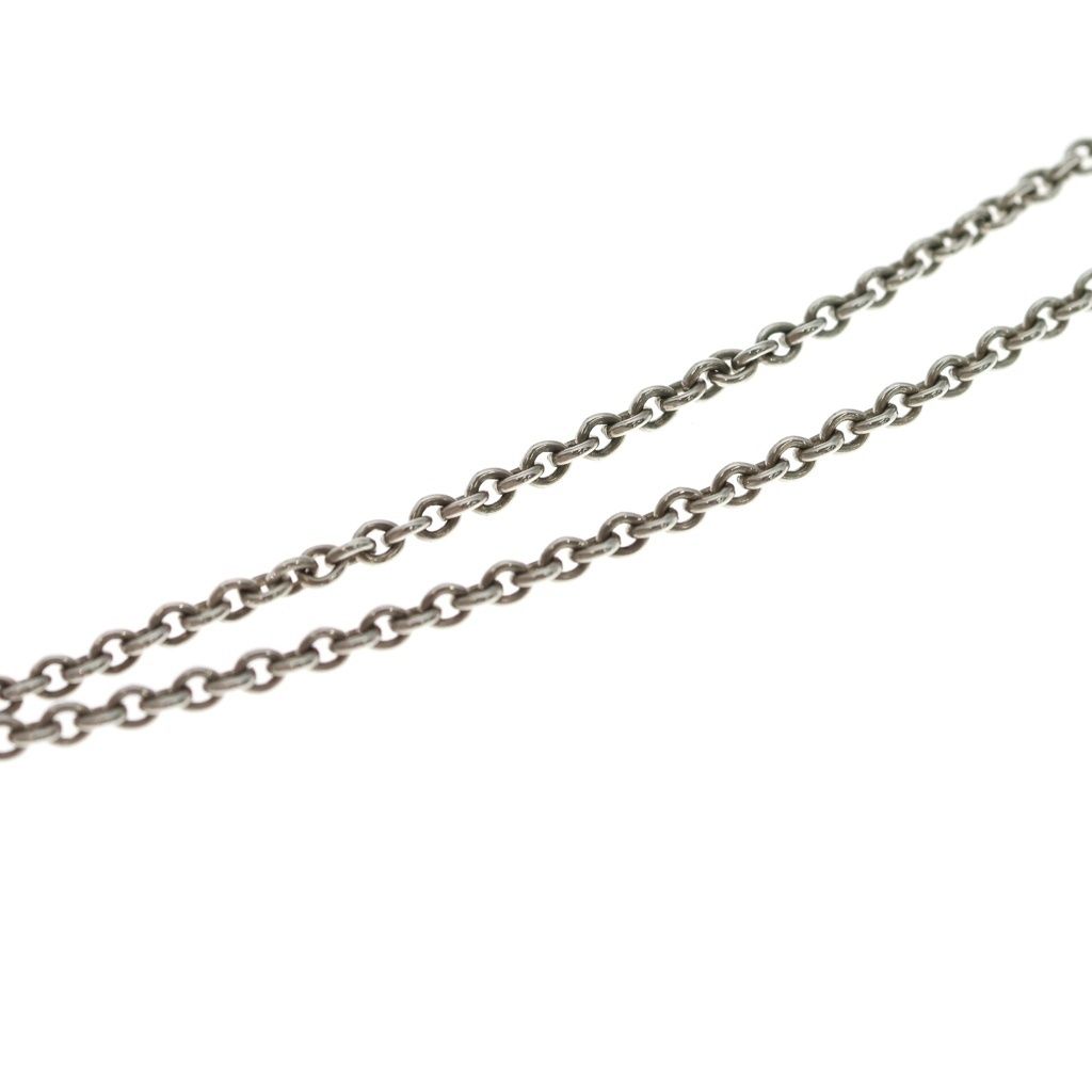 Hermes Horse Shoe Amulet Necklace Silver — view 5
