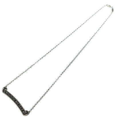 Chrome Hearts Scorll Label Neckchain Chain Roll Necklace Silver — view 2
