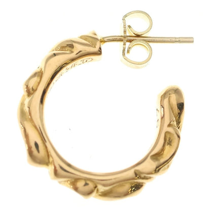 Chrome Hearts 22k Hoop Scrool 1 22k Scroll Gold Earrings — view 3