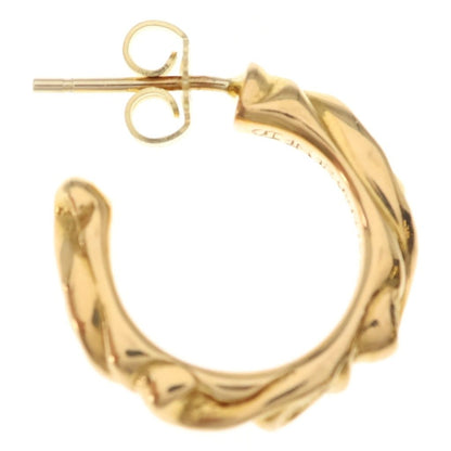 Chrome Hearts 22k Hoop Scrool 1 22k Scroll Gold Earrings — view 4