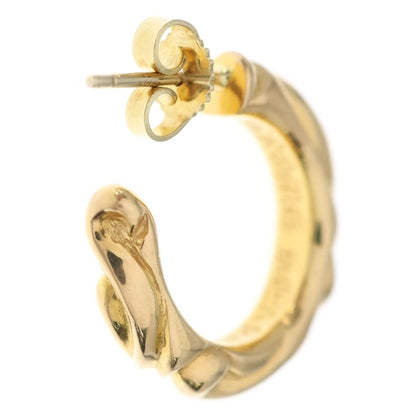Chrome Hearts 22k Hoop Scrool 1 22k Scroll Gold Earrings — view 2