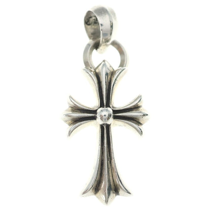 Chrome Hearts CH Crs Sml Bale Small CH Cross Pendant Silver