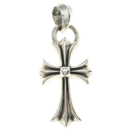 Chrome Hearts CH Crs Sml Bale Small CH Cross Pendant Silver