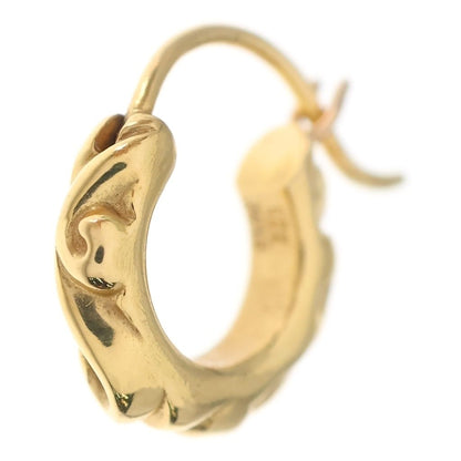 Chrome Hearts 22k Tny Hoop Scrl Thai Nice Kroll Earrings Gold
