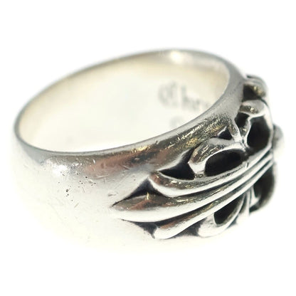Chrome Hearts Flrl Crs Floral Cross Ring Silver — view 3