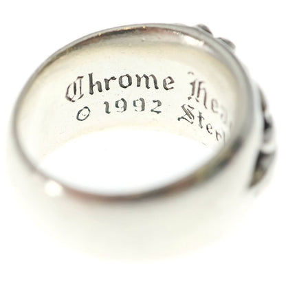 Chrome Hearts Flrl Crs Floral Cross Ring Silver — view 5