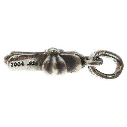 Chrome Hearts Crs Baby Fat Cross Pendant Silver — view 3