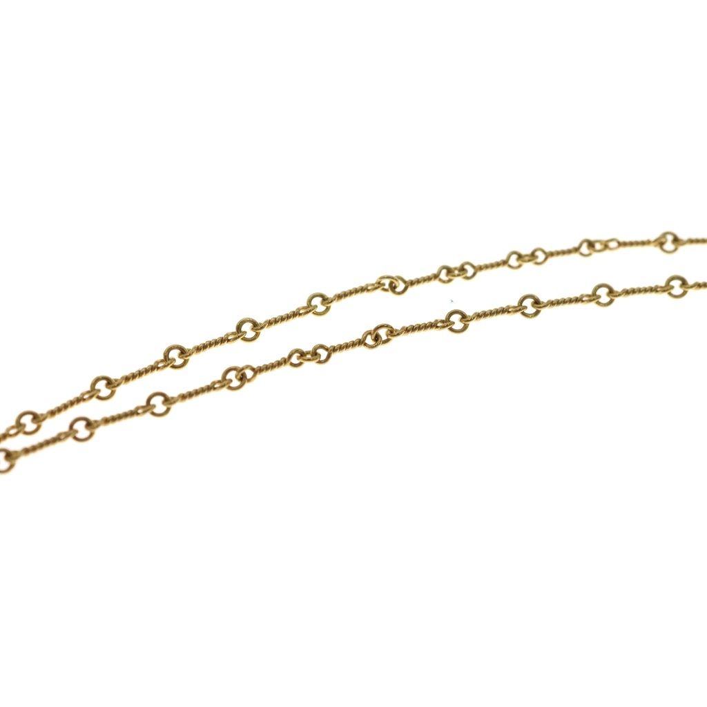 Chrome Hearts 22k Neckchain Twist Chain Necklace Gold — view 4