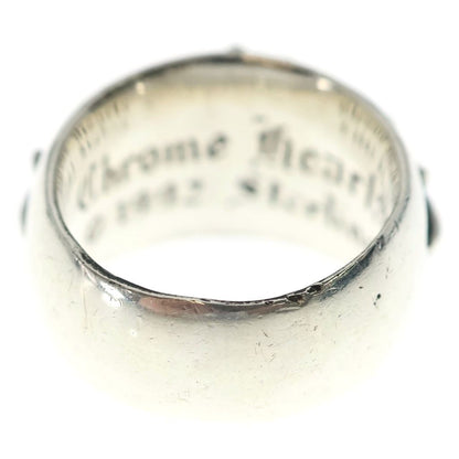 Chrome Hearts Flrl Crs Floral Cross Ring Silver — view 2