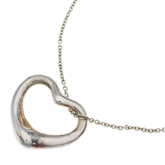 Tiffany & Co Open Heart Large Pendant Silver