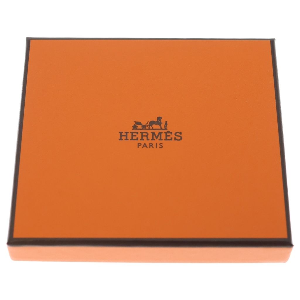 Hermes Bastia Pink Chevre Coin Purse Mini Wallet Compact Light Silver — view 6