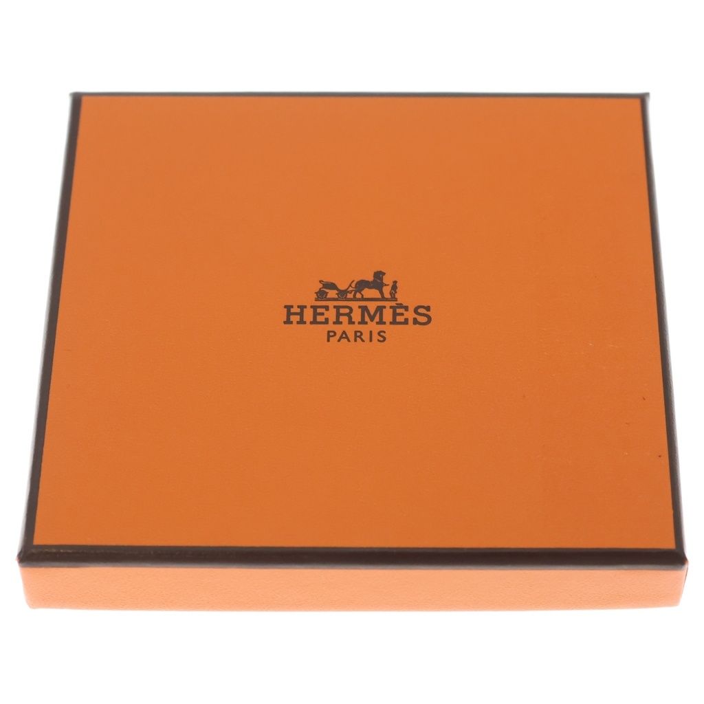 Hermes Azap Compact Silk in Mini Wallet Coin Case Blue Yellow Navy Leather — view 6