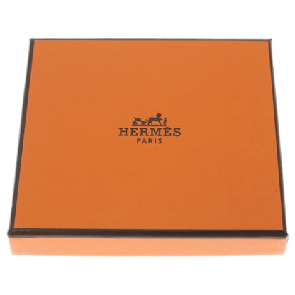 Hermes Azap Compact Silk in Mini Wallet Coin Case Blue Yellow Navy Leather — view 6