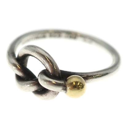 Tiffany & Co Love Knot Ring Silver Gold