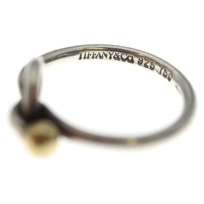 Tiffany & Co Love Knot Ring Silver Gold — view 5