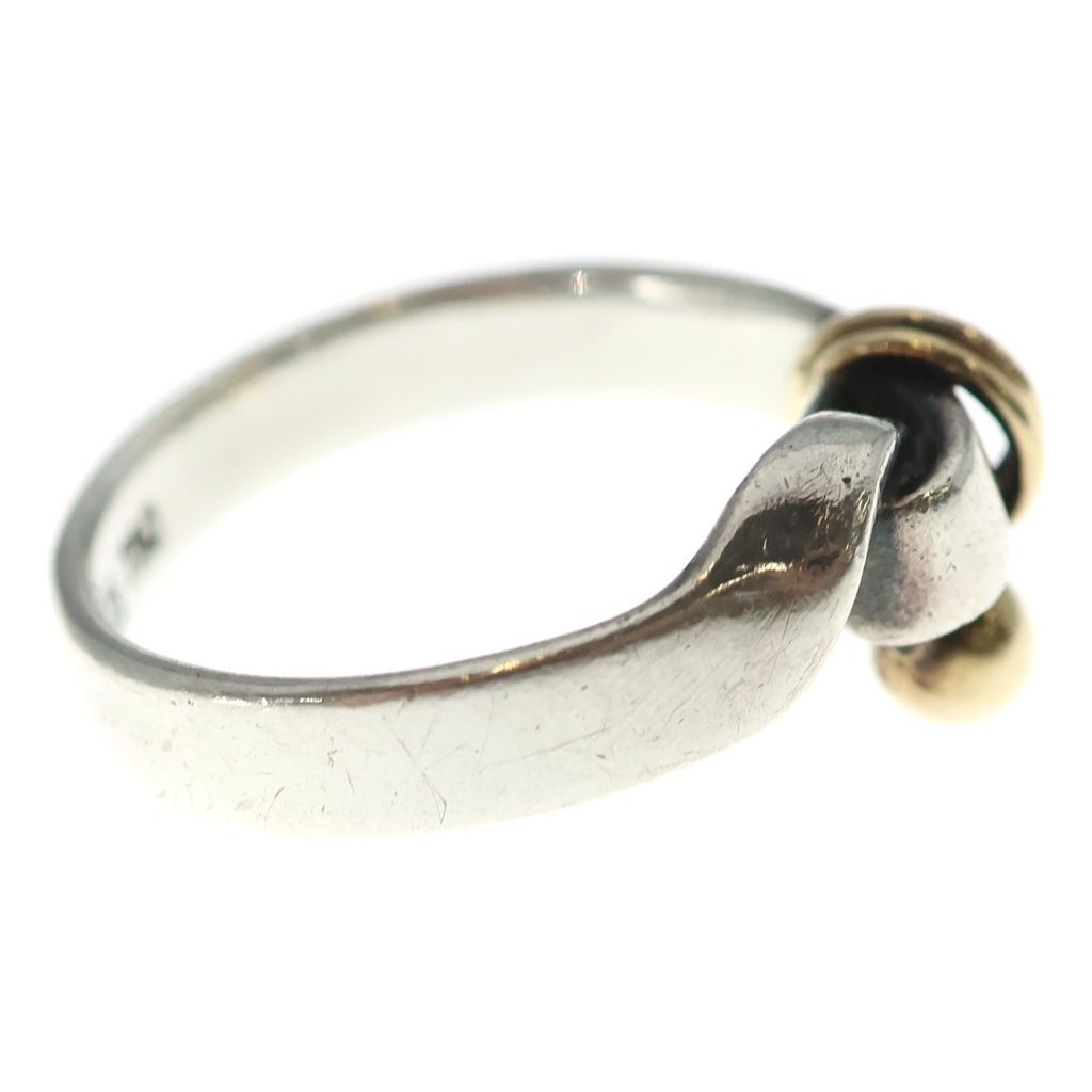 Tiffany & Co Hook Eye Ring Silver Gold — view 3