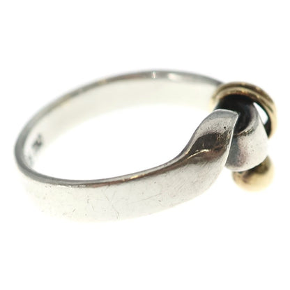 Tiffany & Co Hook Eye Ring Silver Gold — view 3