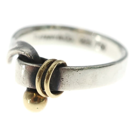 Tiffany & Co Hook Eye Ring Silver Gold