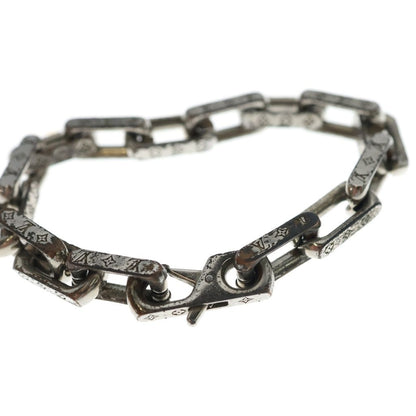 Louis Vuitton Collier Monogram Chain Bracelet Silver — view 5