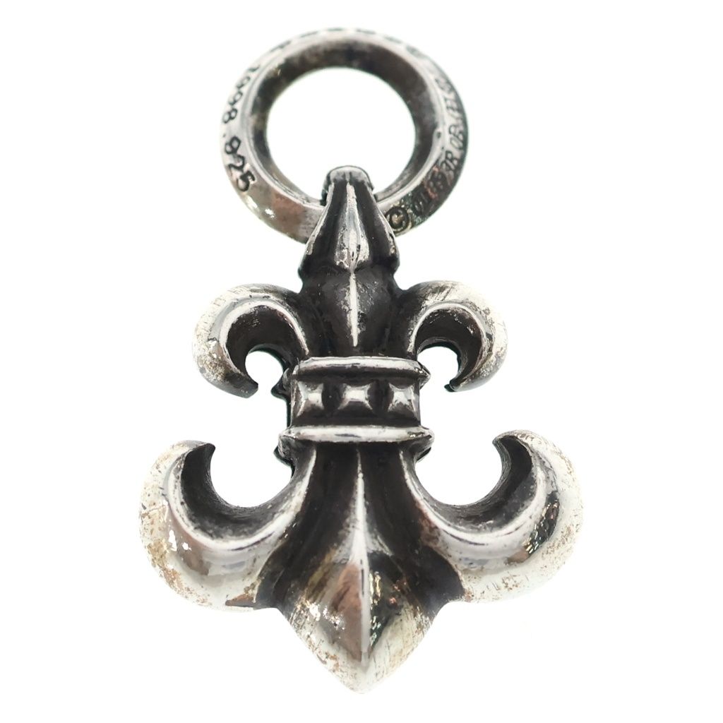 Chrome Hearts BS Fluer Charm BS Flare Silver Pendant