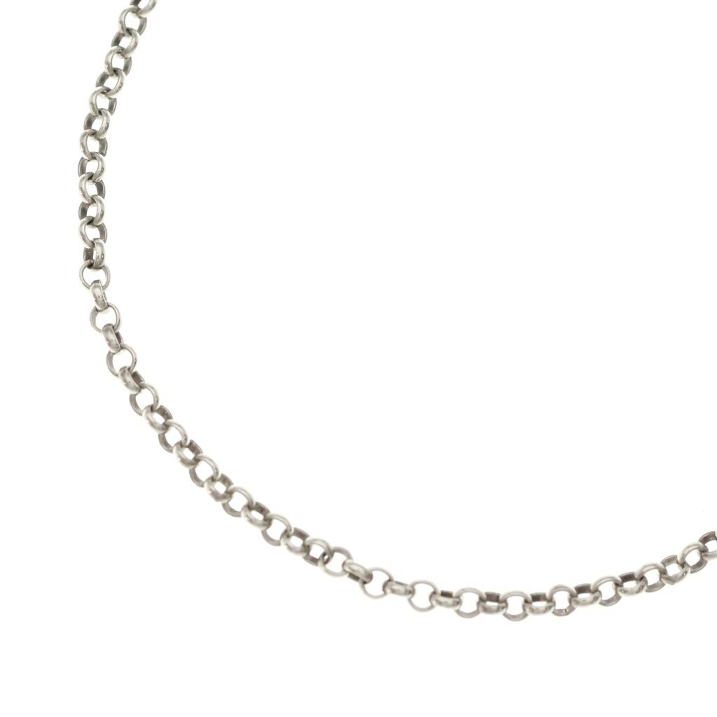 Chrome Hearts Neckchain Roll Chain Necklace Silver