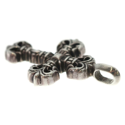 Chrome Hearts Charm Filigree Tiny Cross Pendant Silver — view 6