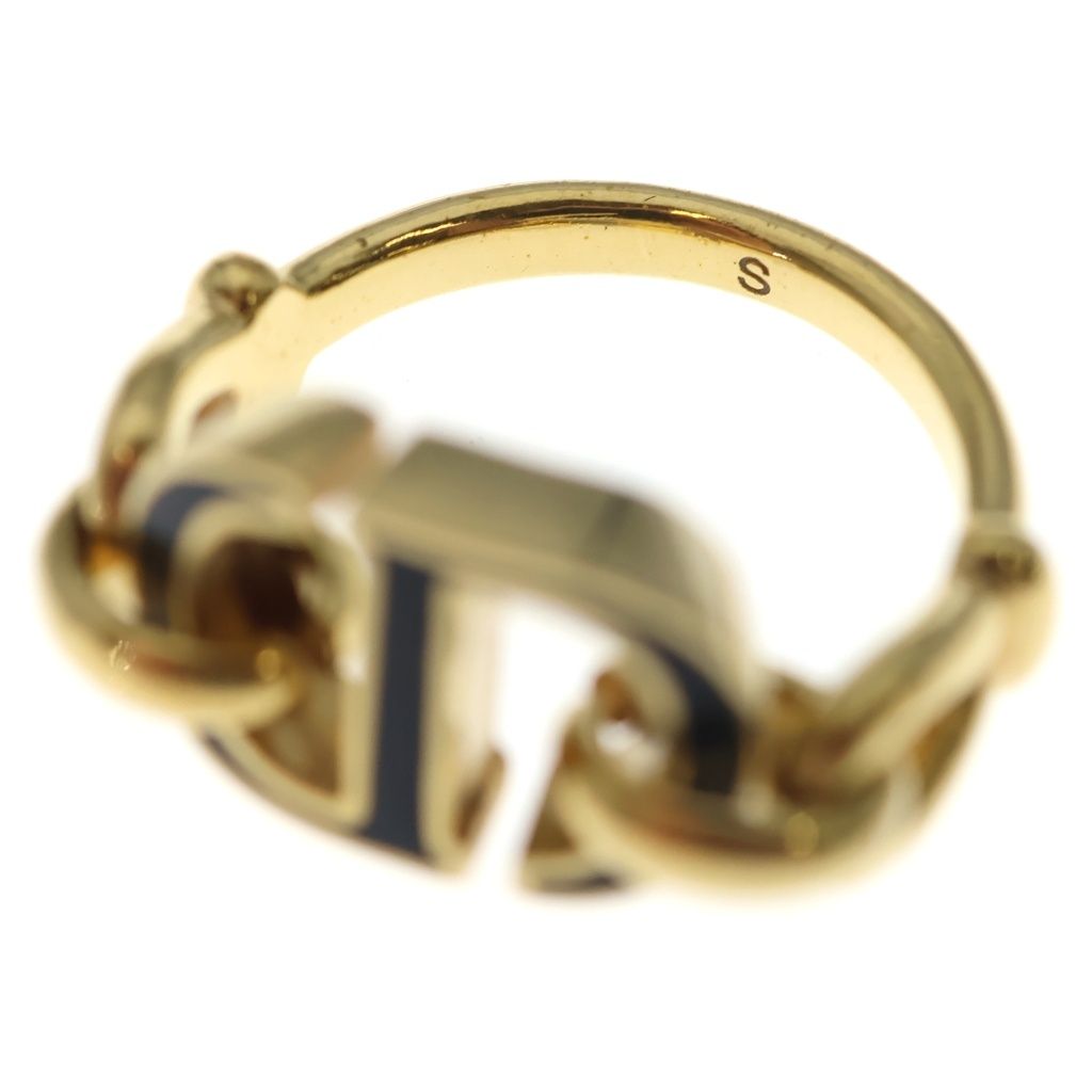 Dior Montaigne Ring Gold Plated Black — view 5
