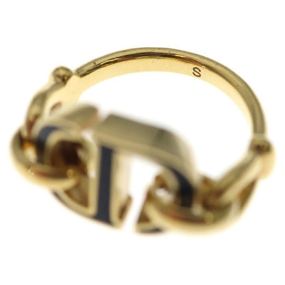 Dior Montaigne Ring Gold Plated Black — view 5