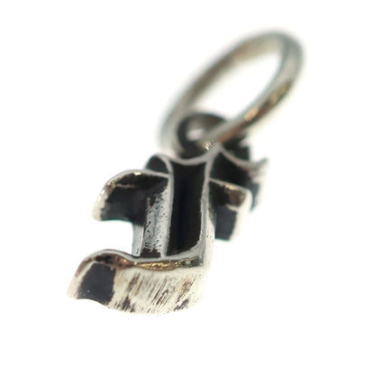 Chrome Hearts Stack Alphabet Initial Charm Pendant Silver — view 5