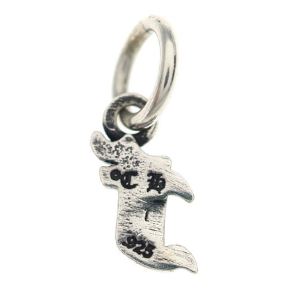 Chrome Hearts Stack Alphabet Initial Charm Pendant Silver — view 2