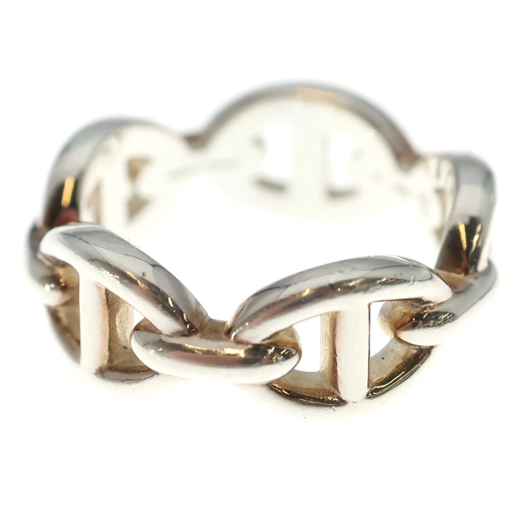 Hermes Chaine D'ancre Ring Silver — view 3