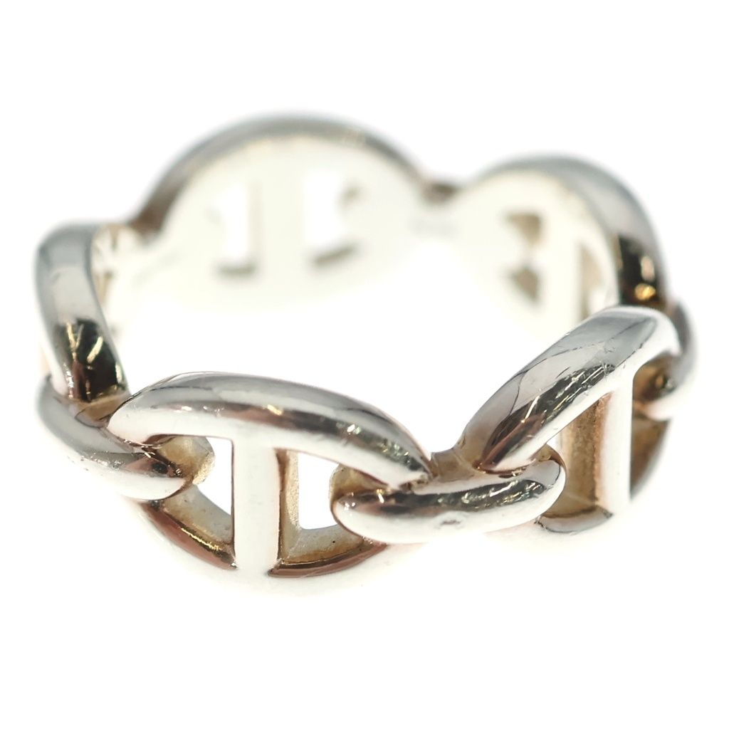 Hermes Chaine D'ancre Ring Silver — view 4