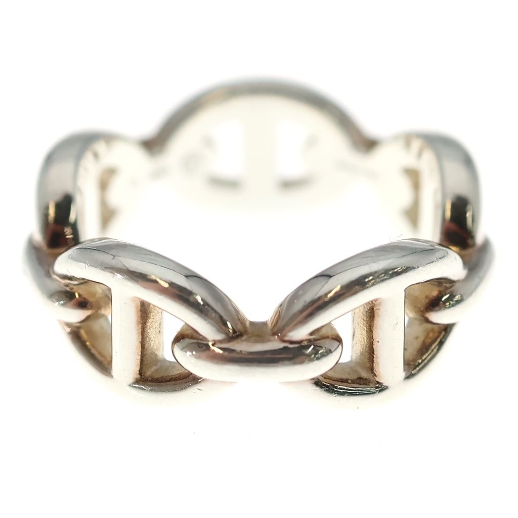 Hermes Chaine D'ancre Ring Silver — view 2