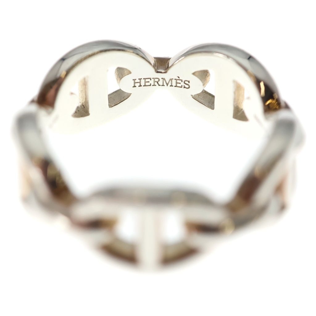 Hermes Chaine D'ancre Ring Silver — view 5