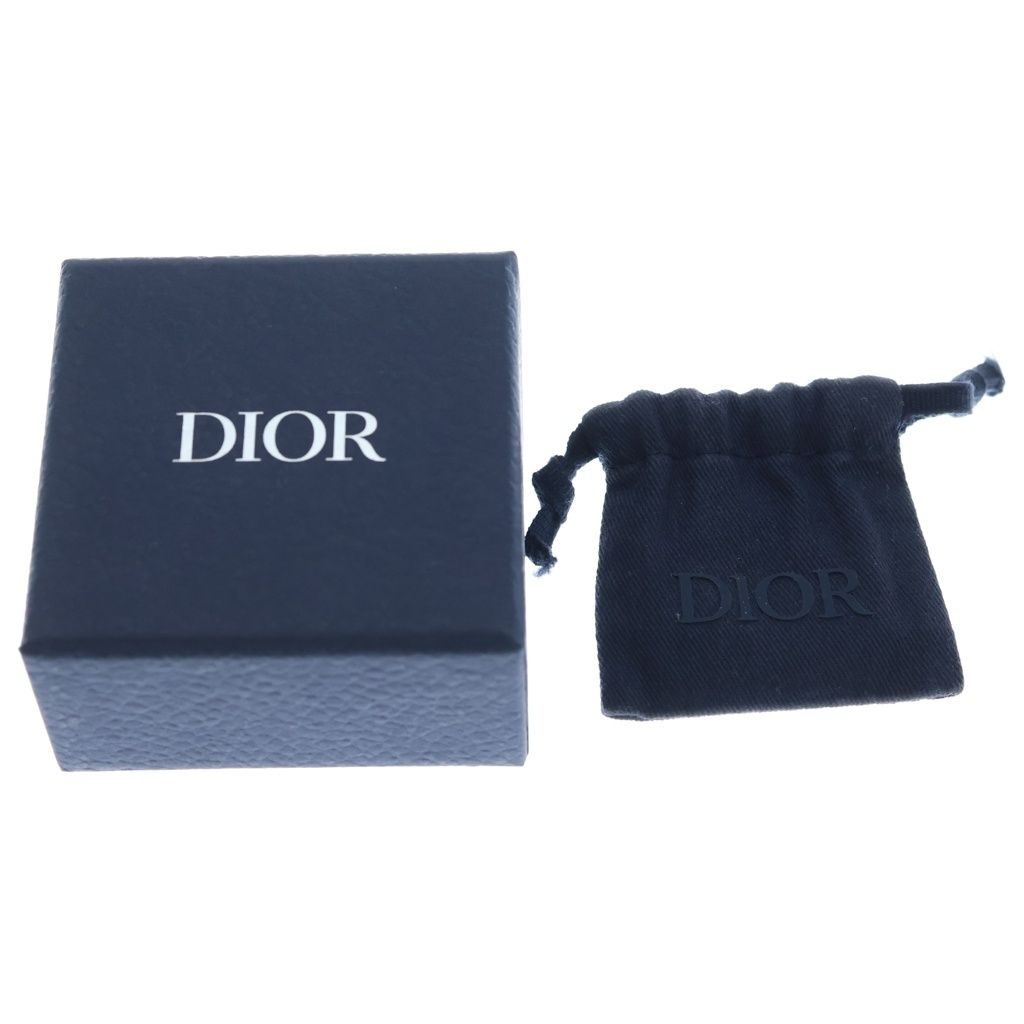 Dior Couture Logo Metal Chain Link Ring Silver — view 6