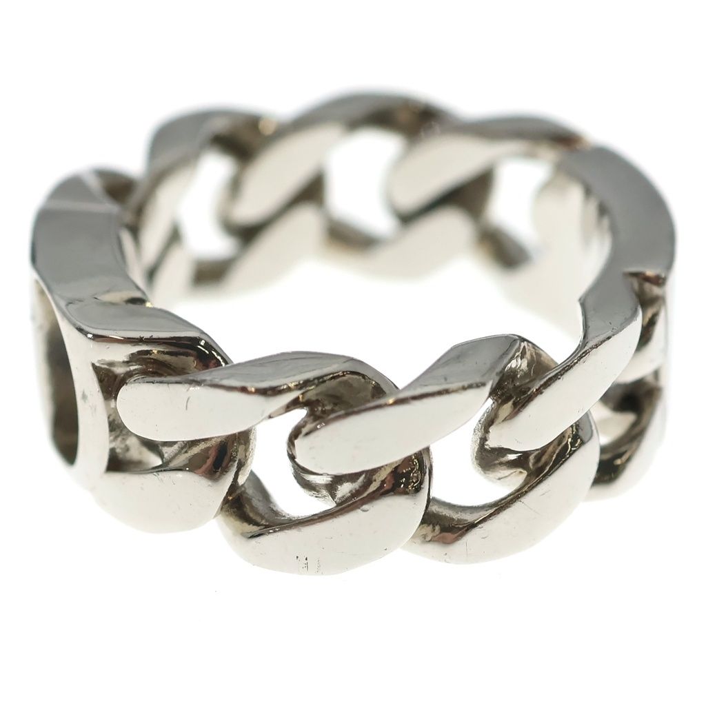 Dior CD Icon Chain Link Signature Ring Silver — view 3