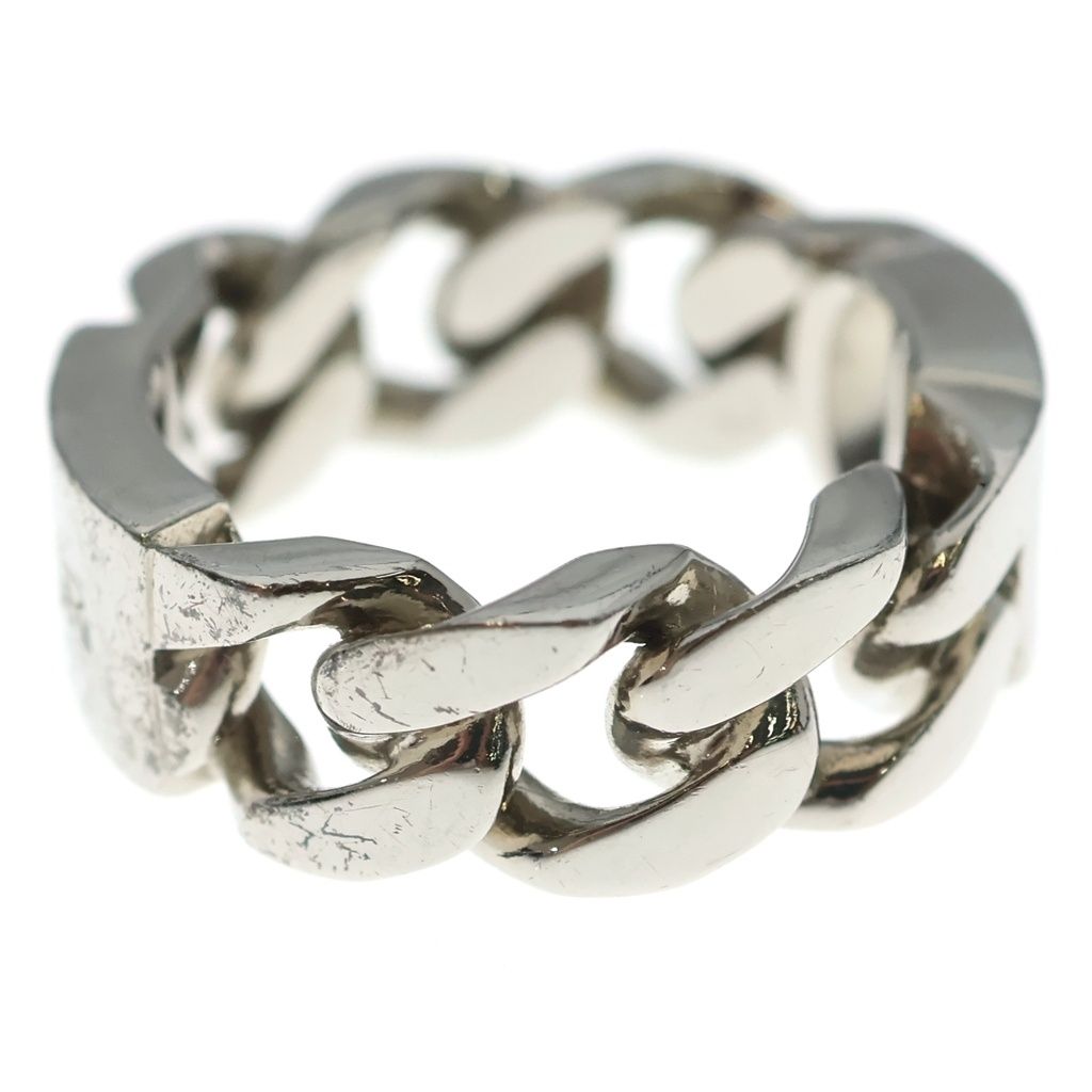 Dior CD Icon Chain Link Signature Ring Silver — view 4